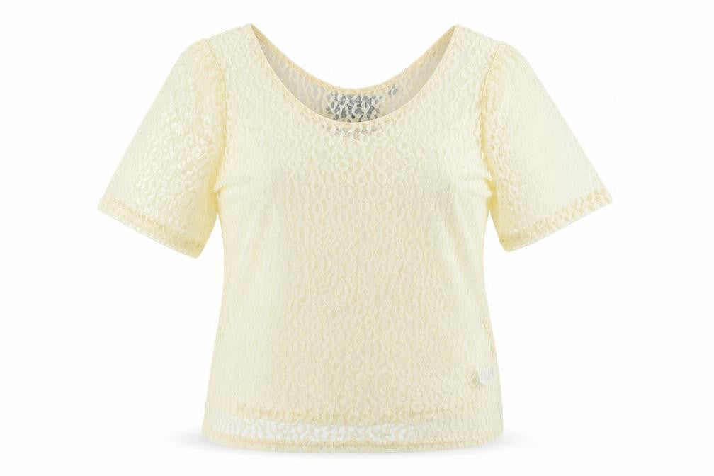Dorothy Perkins Womens Yellow   Basic Blouse Size 16