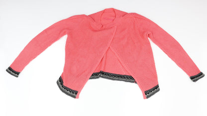 Back view of Tu women’s pink jumper, size UK 12