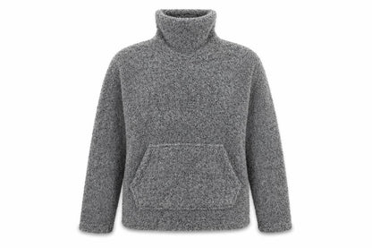 Front view of NORTH COAST women’s grey jumper, size S