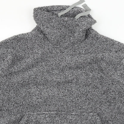 Close-up detail of NORTH COAST women’s grey jumper, size S