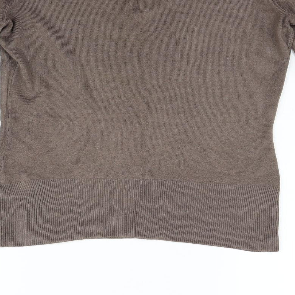 NEXT Womens Brown   Pullover Jumper Size 8