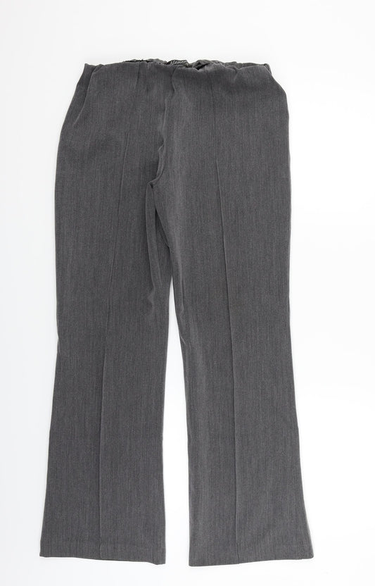 ALEXARA Womens Grey   Trousers  Size 10 L28 in