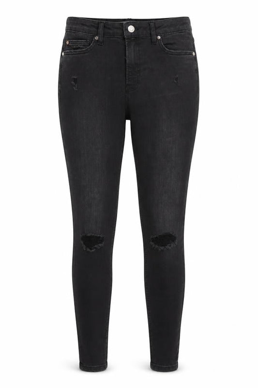 Denim Co Womens Black  Denim Skinny Jeans Size 10 L27 in