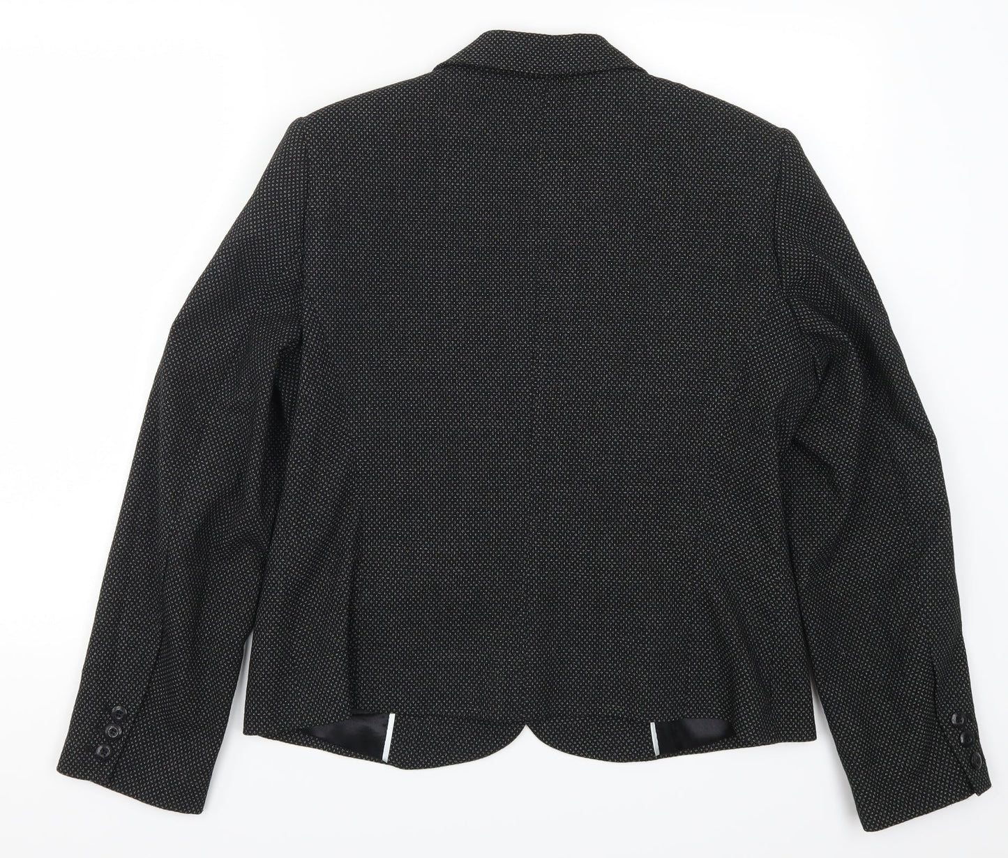 Klass Womens Grey  Rayon Jacket Suit Jacket Size 14