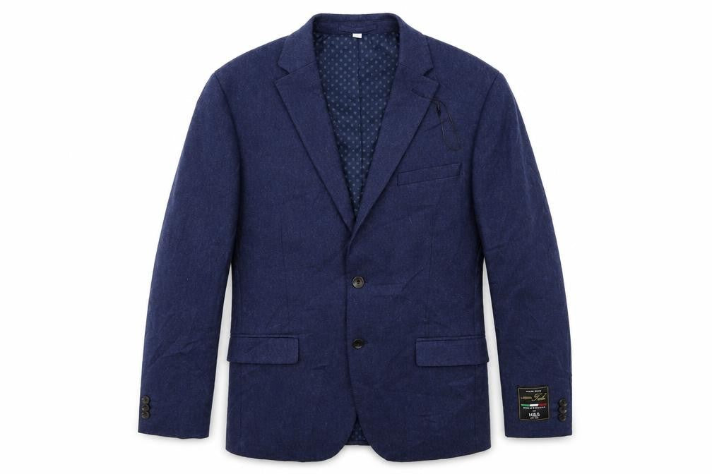 Marks & Spencer Mens Blue   Jacket Suit Jacket Size 42