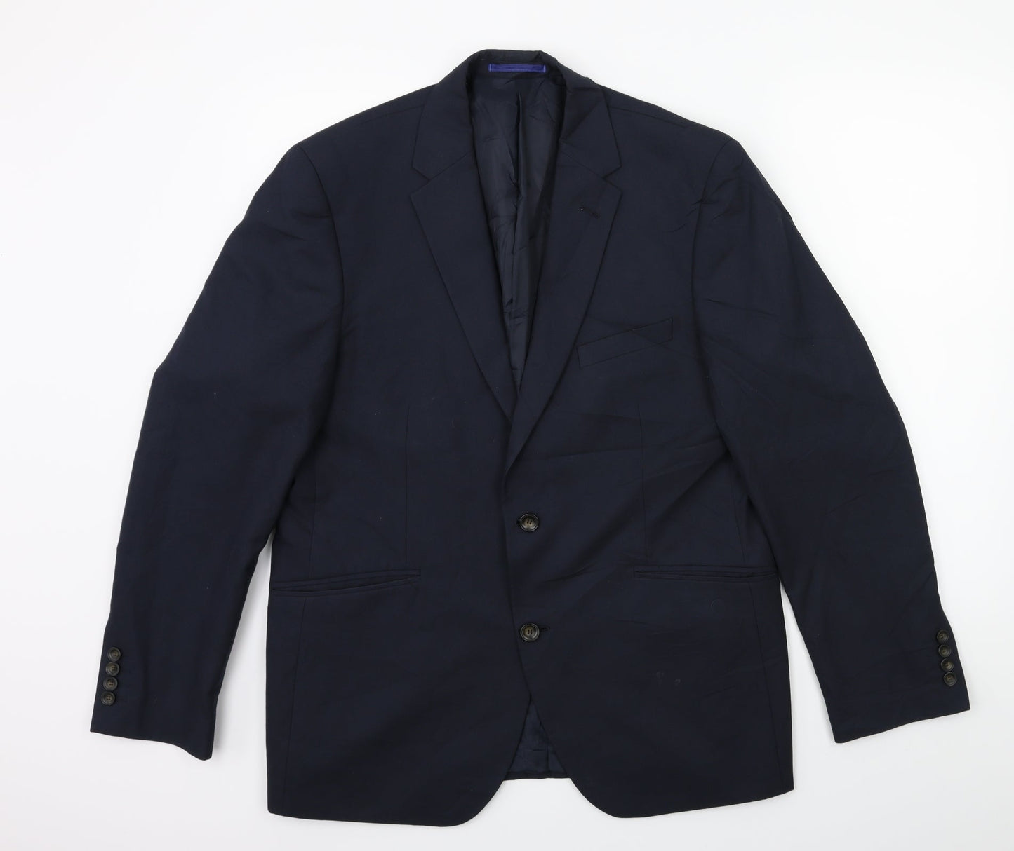 Marks and Spencer Mens Blue   Jacket Suit Jacket Size 42