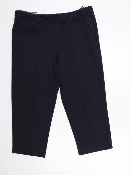 Bonmarché Womens Blue   Sweatpants Trousers Size 14 L23 in