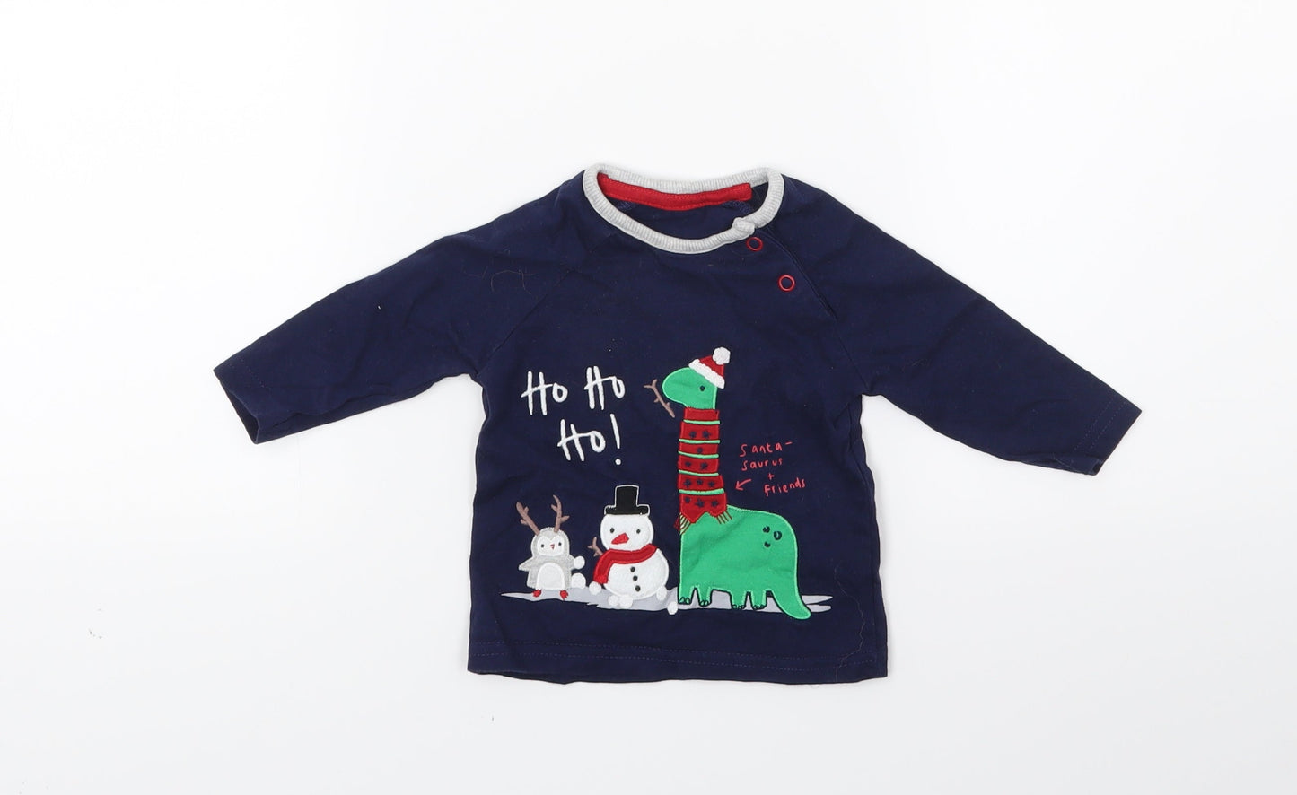 George Boys Blue   Basic Casual Size 0-3 Months  - Christmas