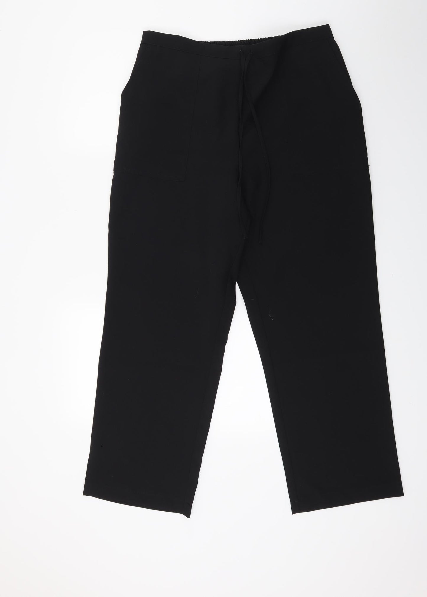 Damart Womens Black   Trousers  Size 18 L24 in