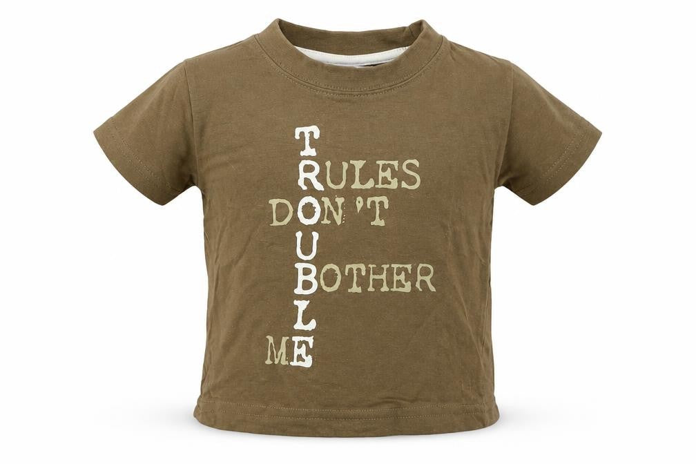 Earlydays Boys Brown   Basic T-Shirt Size 6-9 Months