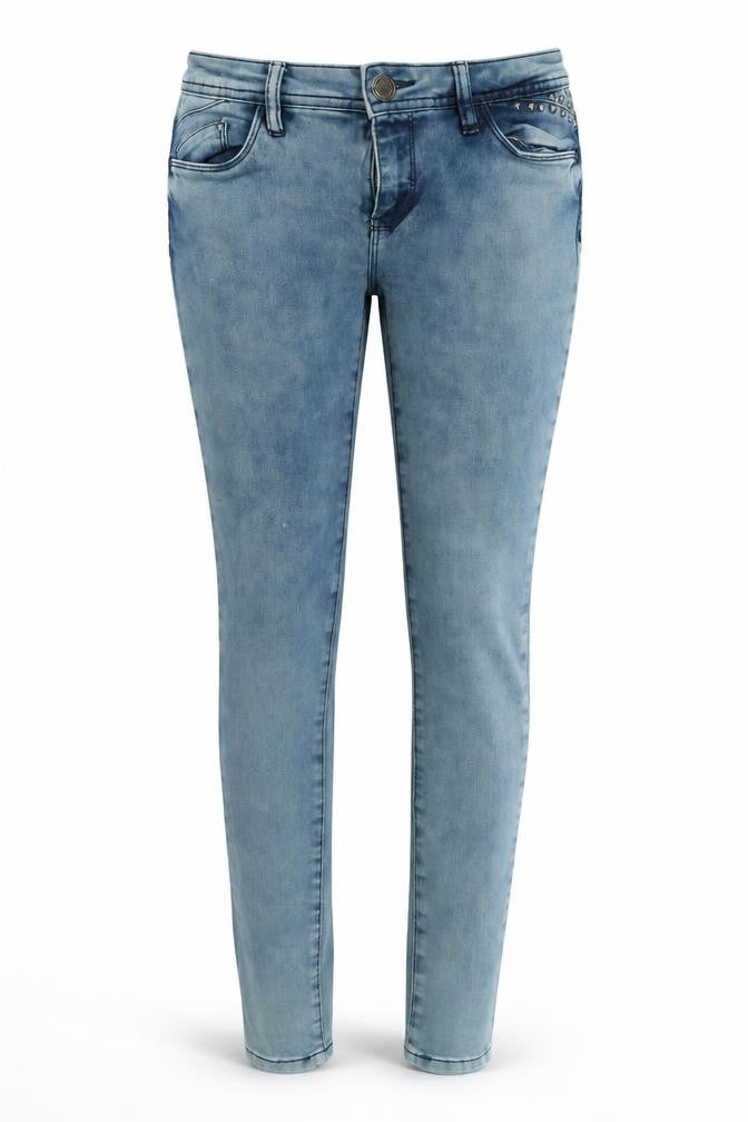 Stitch & Soul Womens Blue  Denim Skinny Jeans Size M L32 in