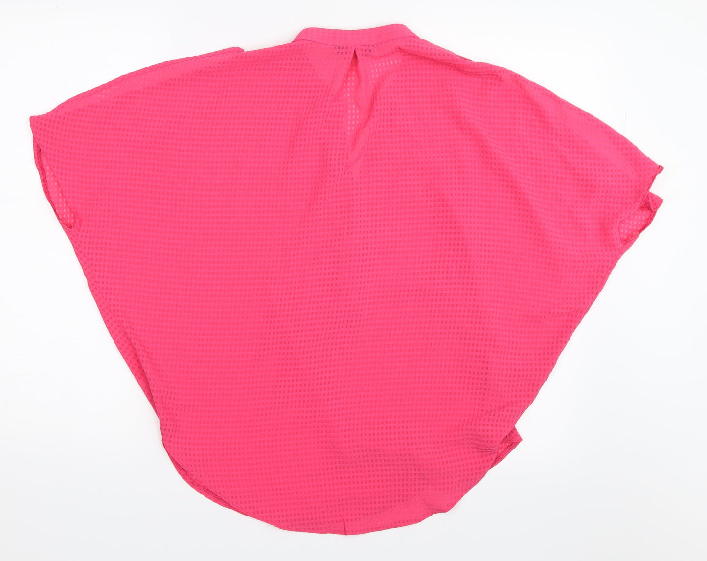 Marina Kaneva Womens Pink   Basic Blouse Size 12  - Cold shoulder
