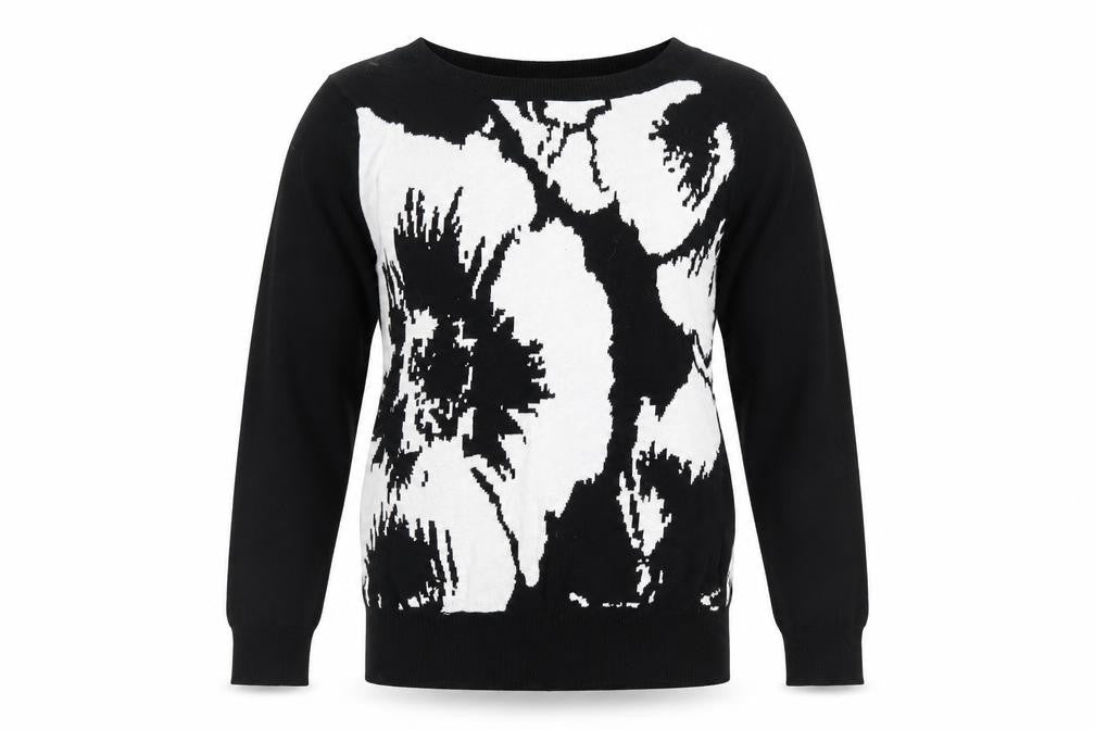 Peacocks Womens Black   Pullover Jumper Size 10