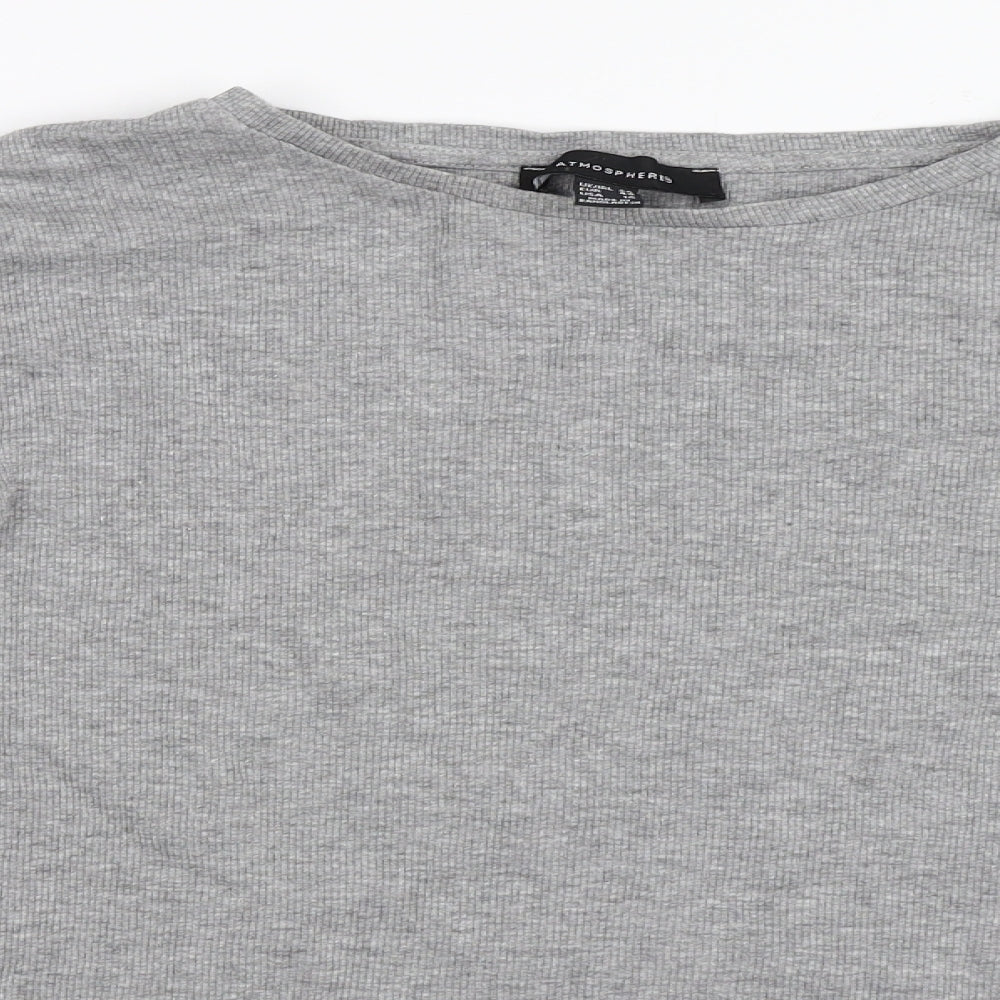 Atmosphere Womens Grey   Basic T-Shirt Size 20