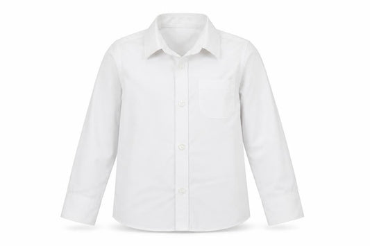 Marks & Spencer Girls White   Basic Button-Up Size 4-5 Years