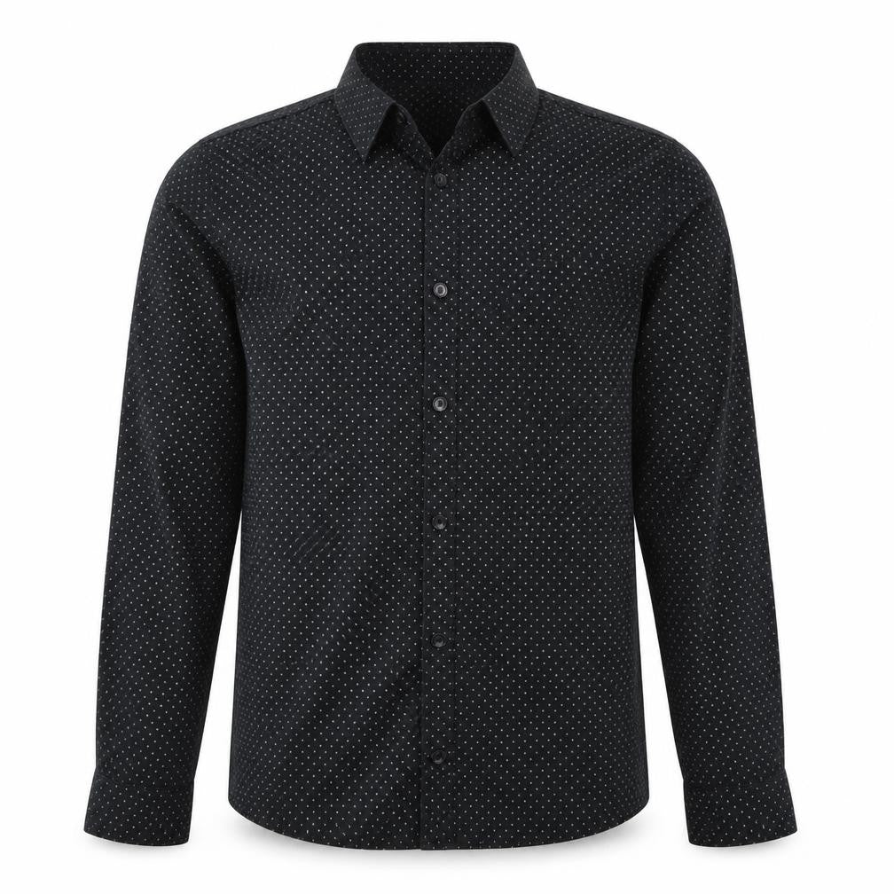 Cedarwood State Mens Black Button-Up Size 15