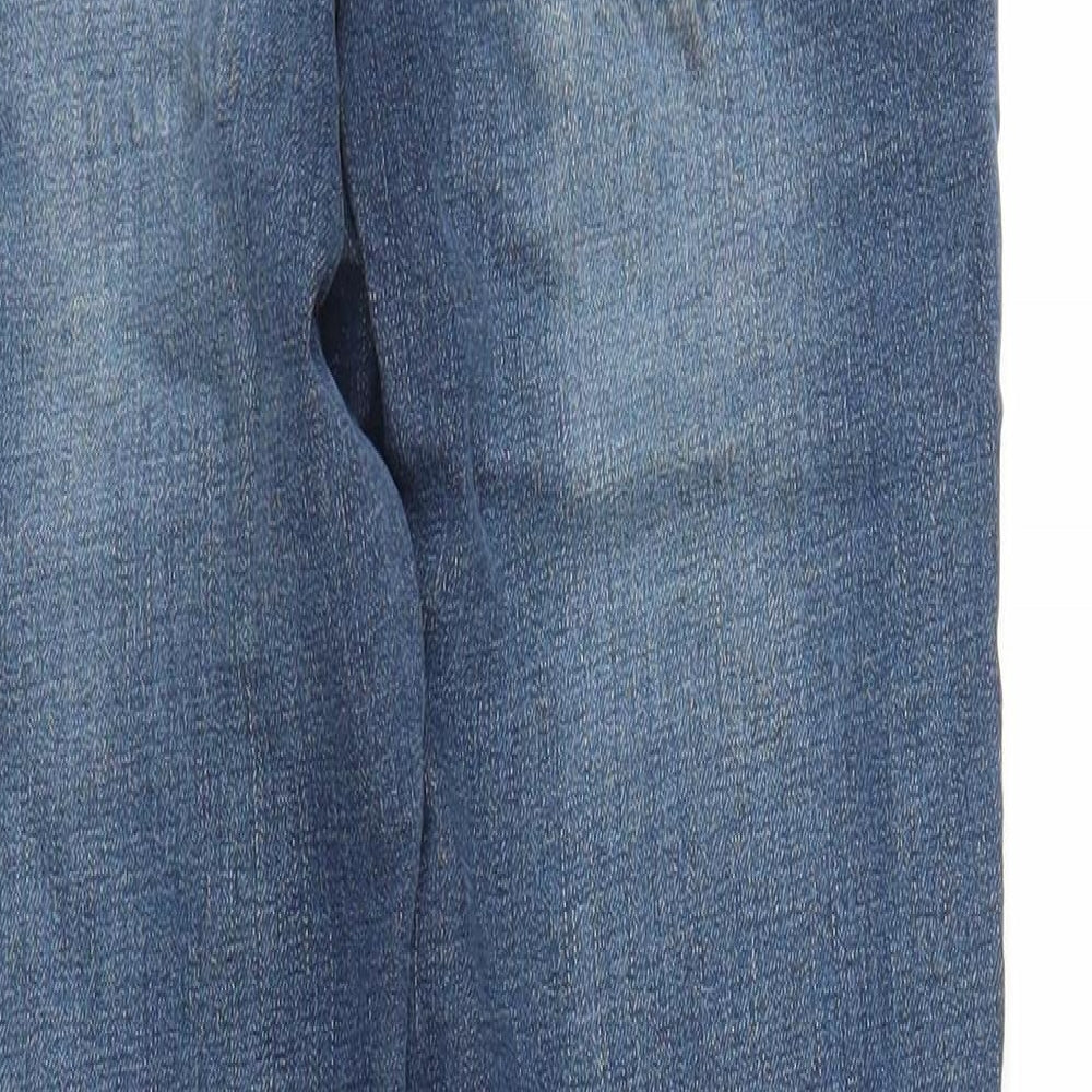 Tian Ge Jeans Womens Blue  Denim Straight Jeans Size S L28 in
