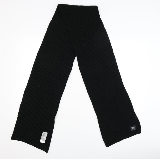 Crosshatch Unisex Black   Scarf  One Size