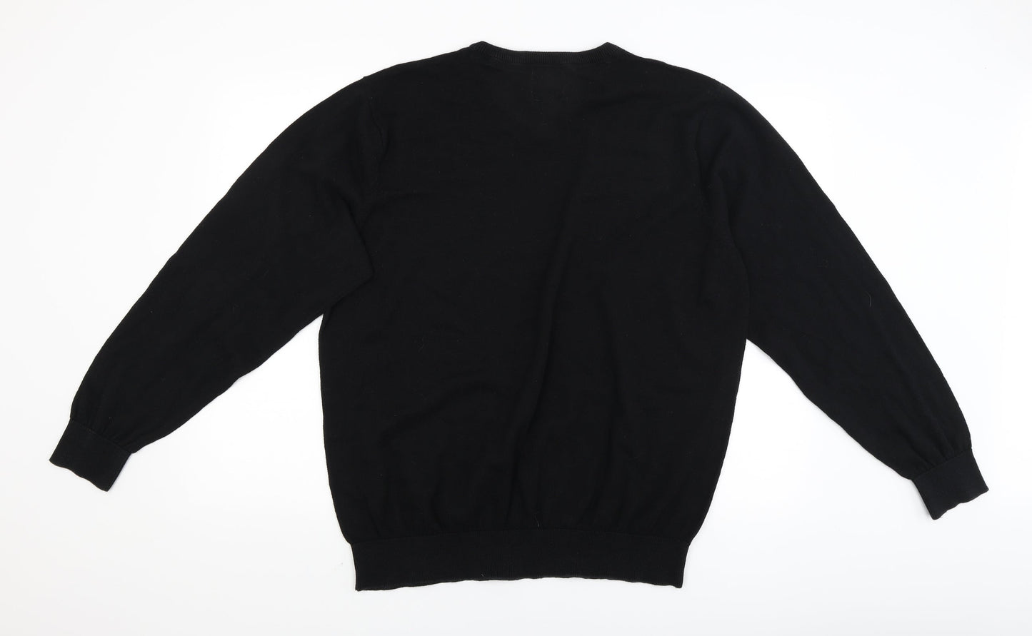George Mens Black   Pullover Jumper Size 2XL