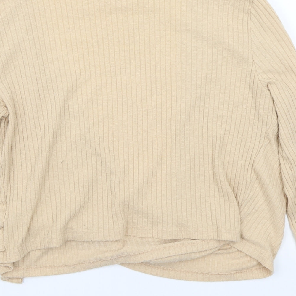 Primark Womens Beige   Cardigan Jumper Size M