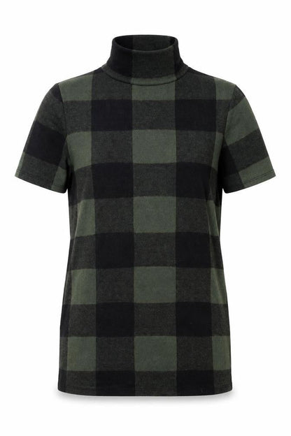 Select Womens Green Check  A-Line  Size 12