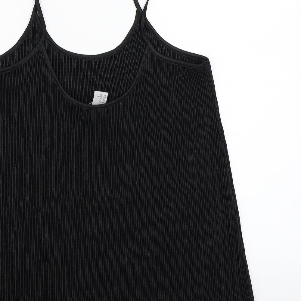 H&M Womens Black   Basic T-Shirt Size XS
