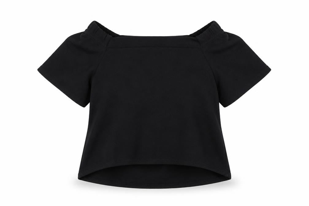 Pretty little thing Womens Black   Basic T-Shirt Size S