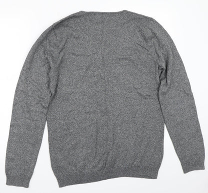 Back view of Topman men’s grey jumper, size M