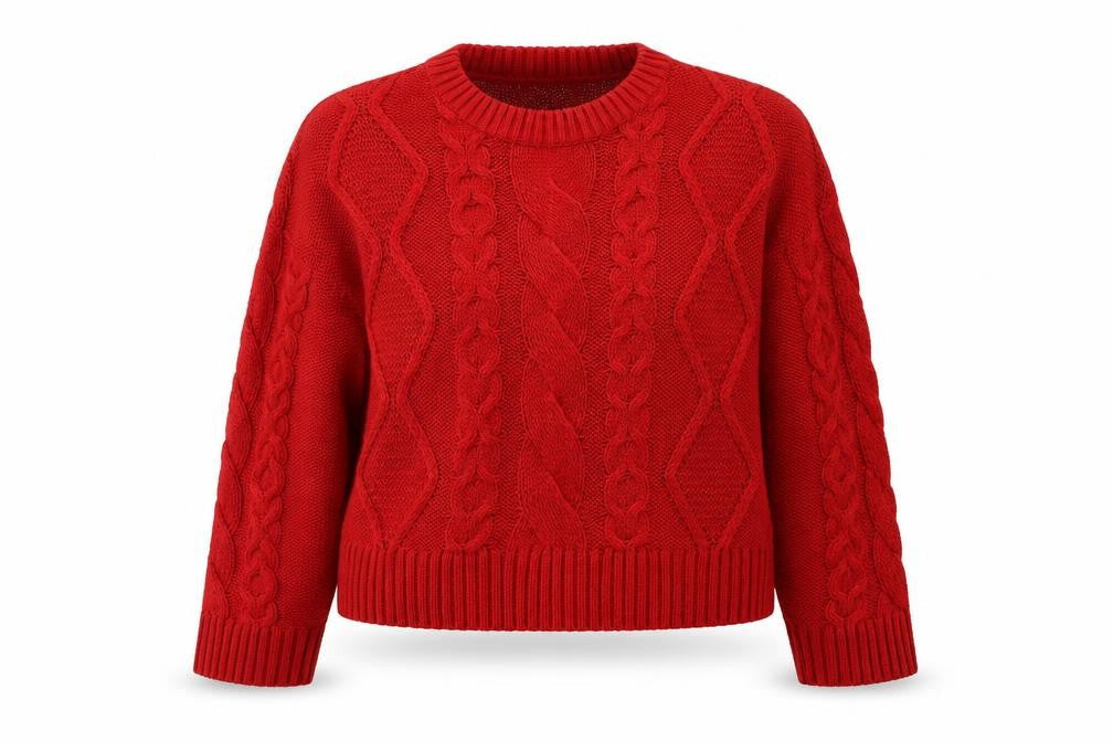 Newlook Womens Red   Pullover Jumper Size L