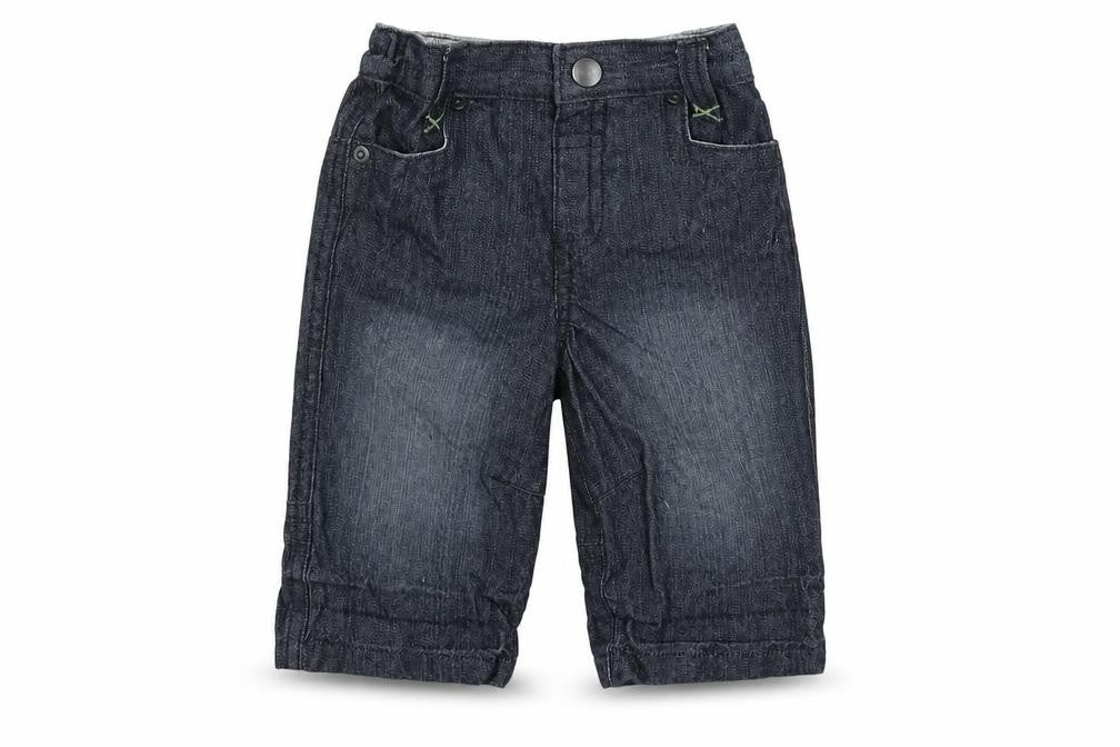 Baby Boutique Baby Blue  Denim Capri Jeans Size 3-6 Months