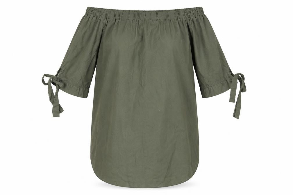New Look Womens Green   Basic Blouse Size M