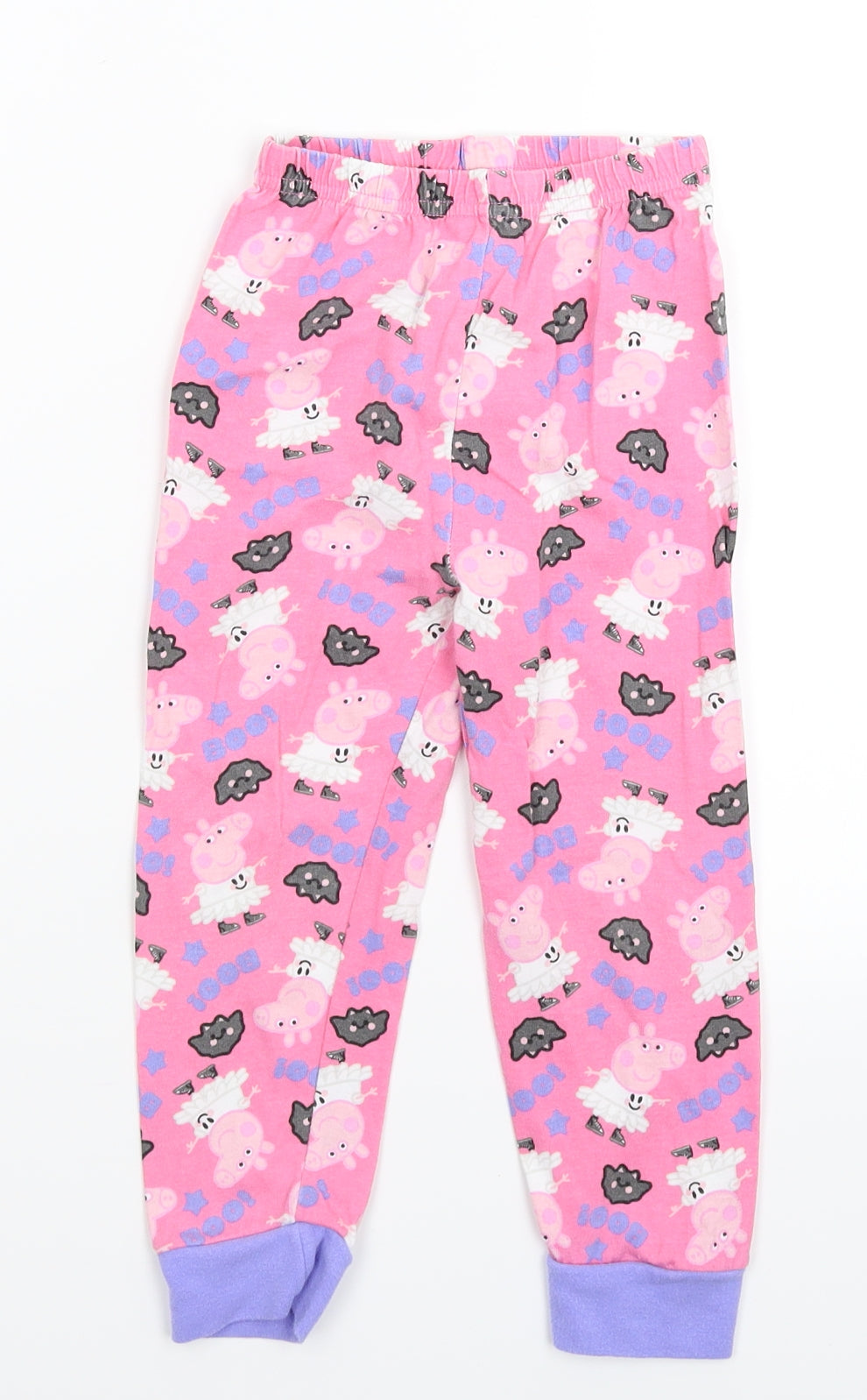 TU Girls Pink Solid  Cami Pyjama Pants Size 3-4 Years