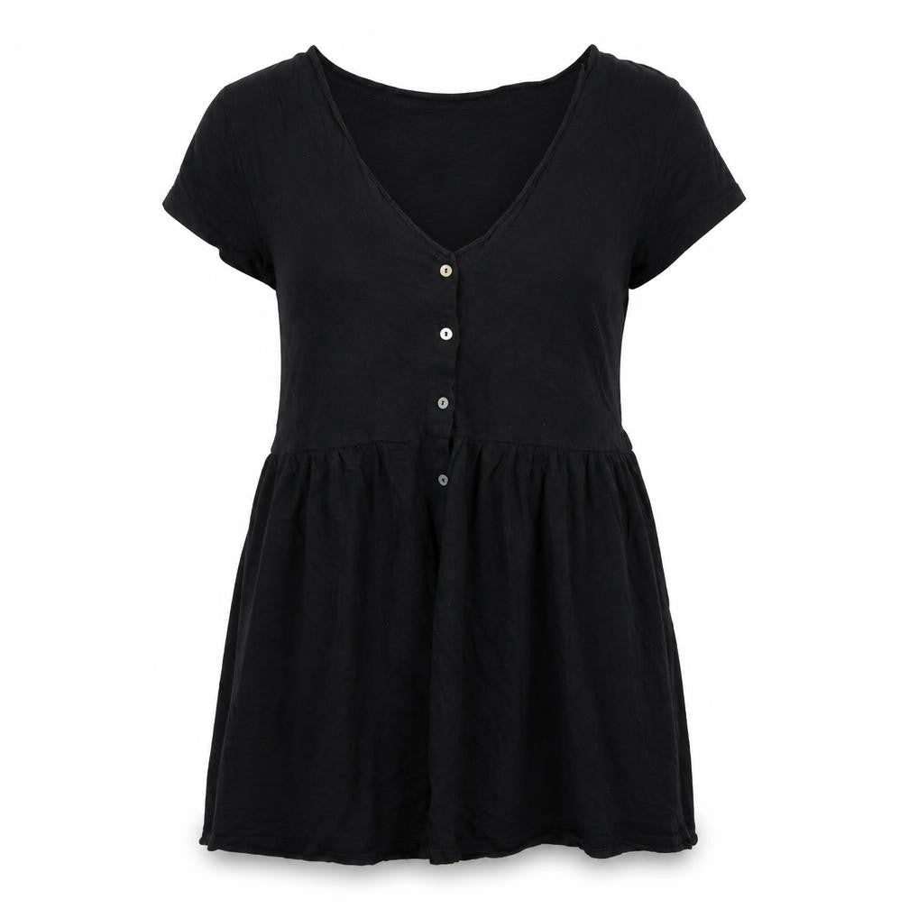 H&M Womens Black Colourblock  Fit & Flare  Size S
