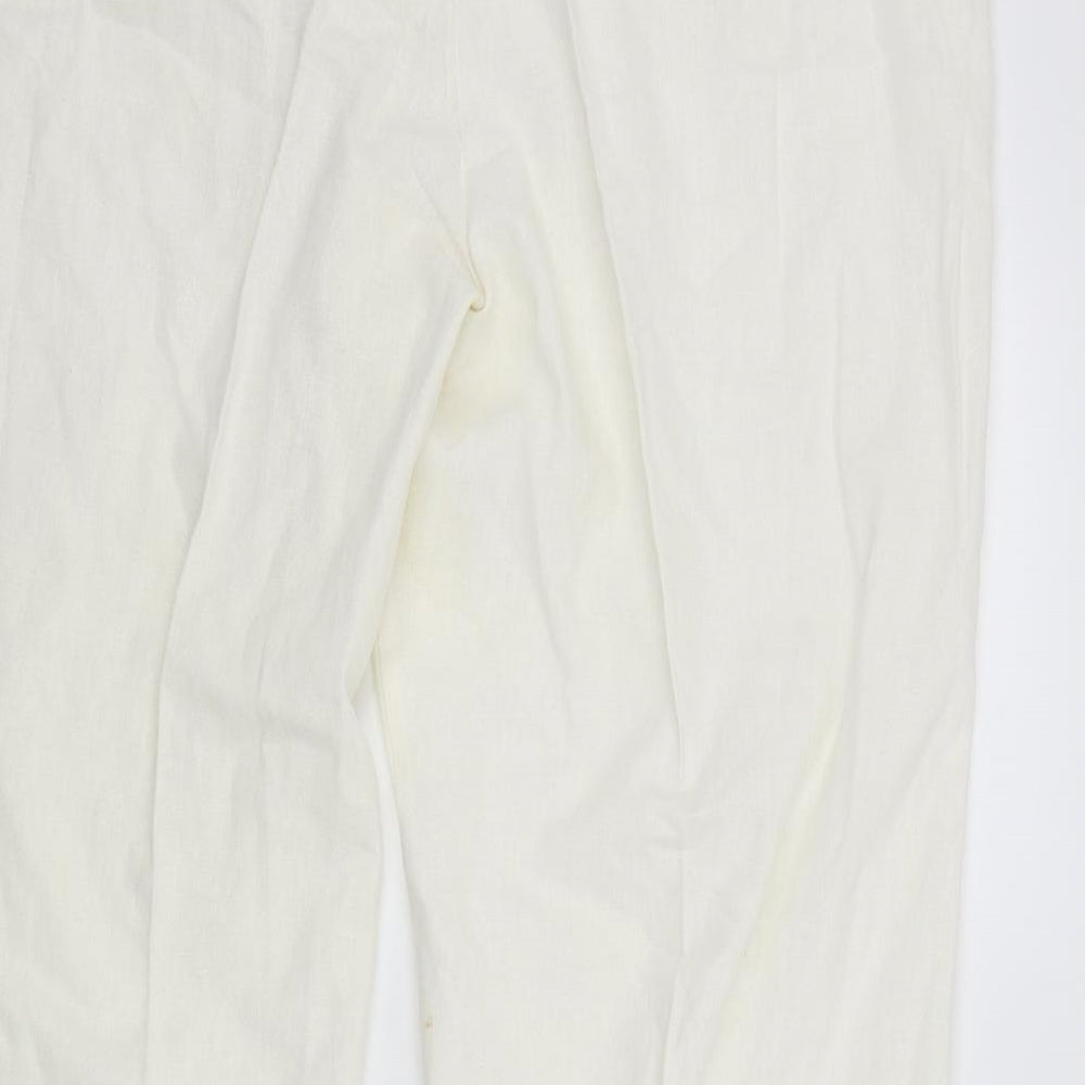 Autonomy Womens White   Dress Pants Trousers Size 18 L29 in