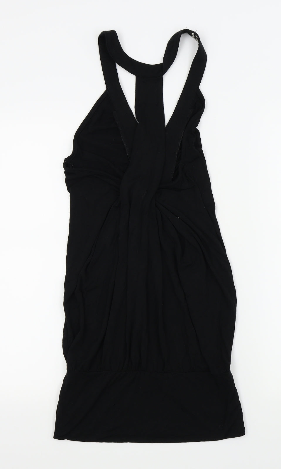 lola espeleld Womens Black Colourblock  Basic T-Shirt Size 4
