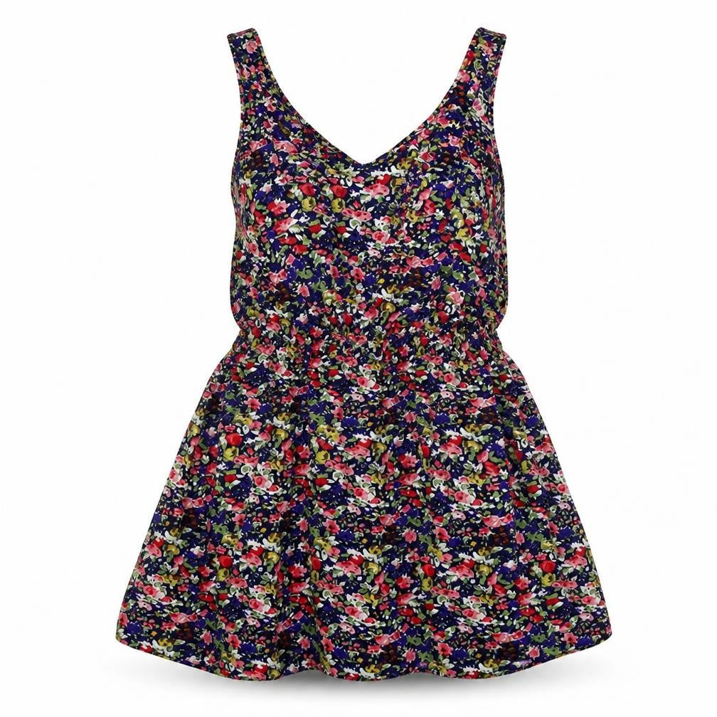 I Love H81 Womens Multicoloured Floral  Basic Blouse Size 10