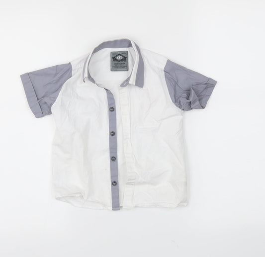 NEXT Girls White   Basic Blouse Size 3-4 Years