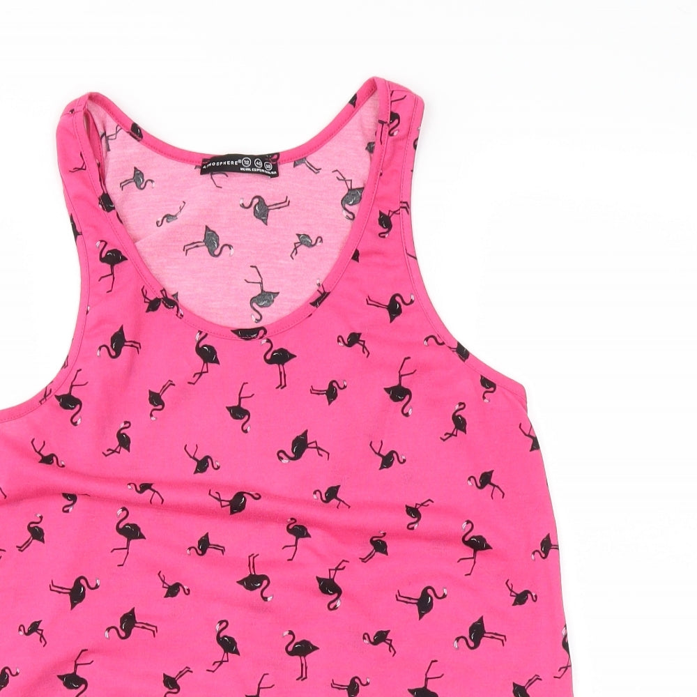 atmosphere` Womens Pink   Basic T-Shirt Size 12