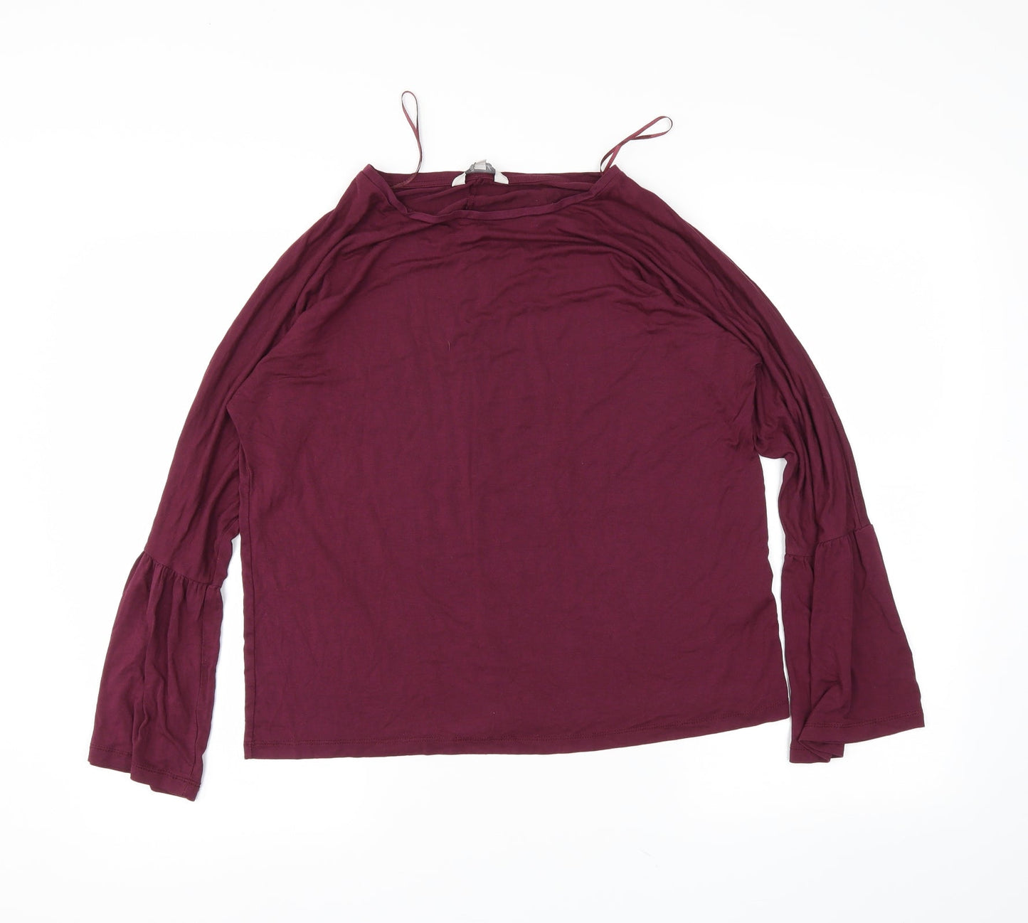 eacocks Womens Purple   Basic Blouse Size 16