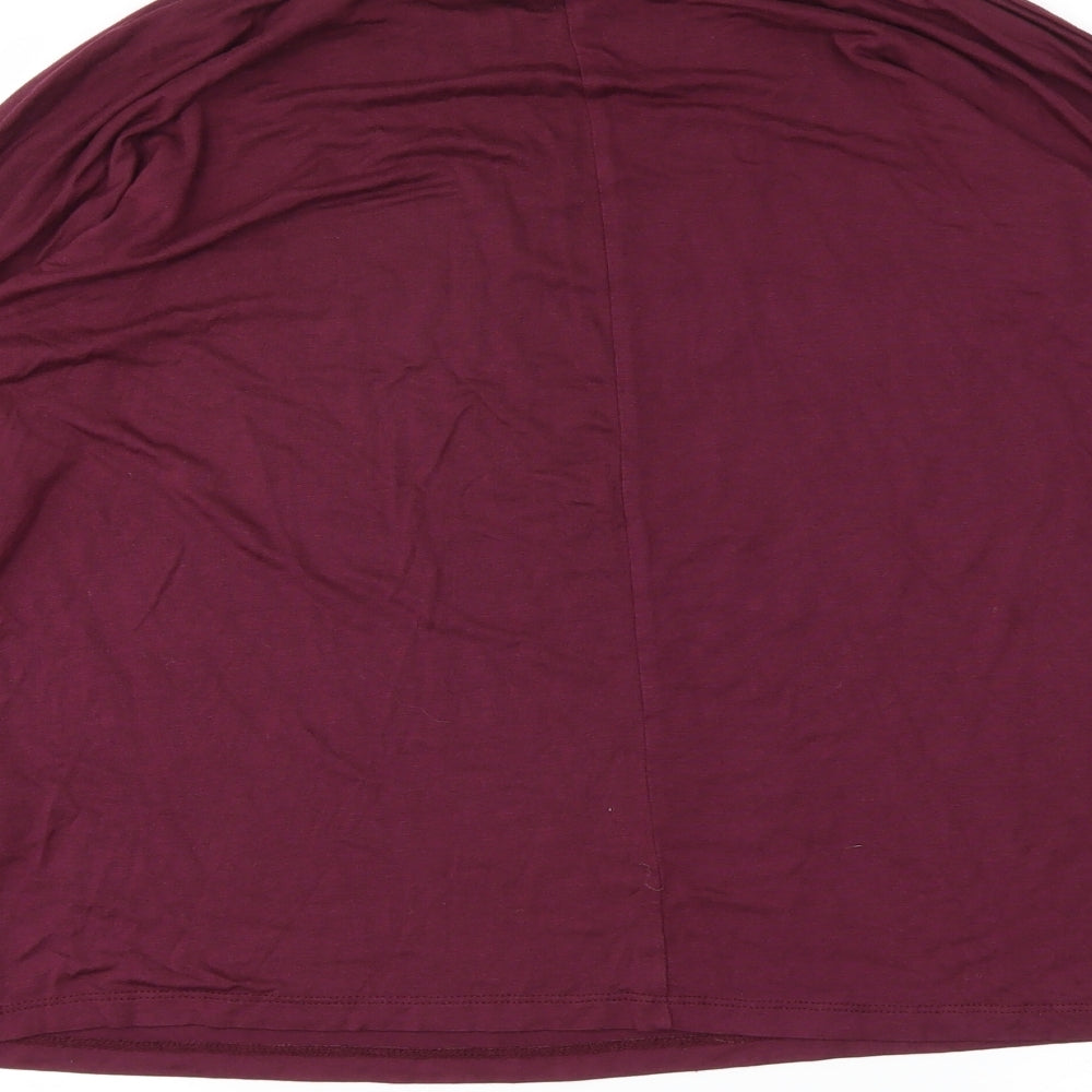 eacocks Womens Purple   Basic Blouse Size 16