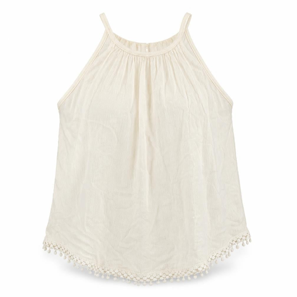 Divided Womens White   Camisole Blouse Size 8