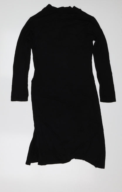 Preloved O.K. Womens Black   Bodycon  Size S - Back