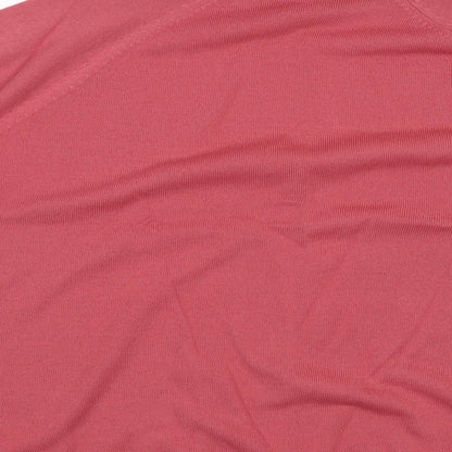 Brand and care label for Marisota women’s pink jumper, size UK 16
