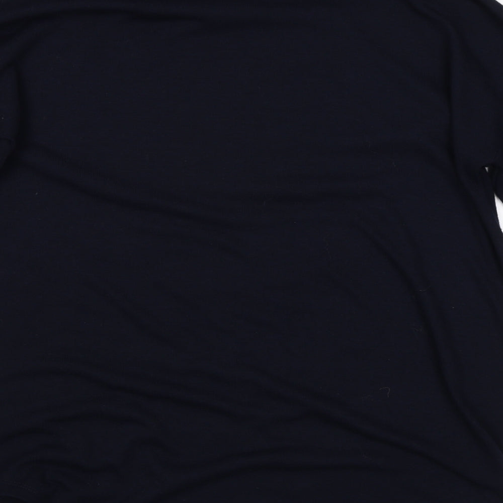 Papaya Womens Blue   Jersey T-Shirt Size S