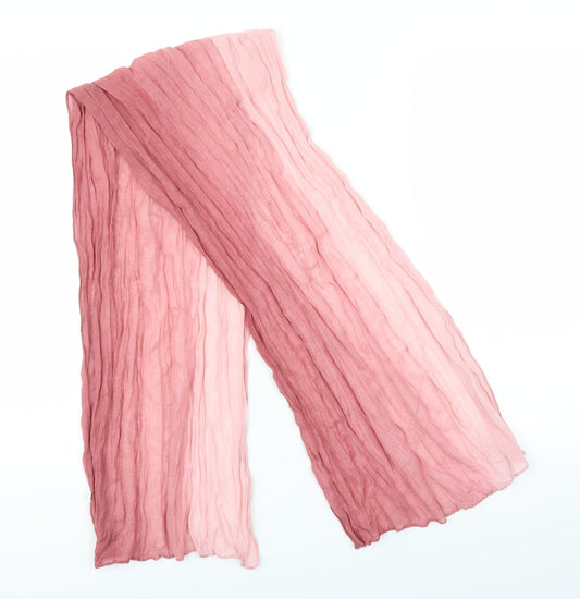 Preworn Womens Pink    Scarf