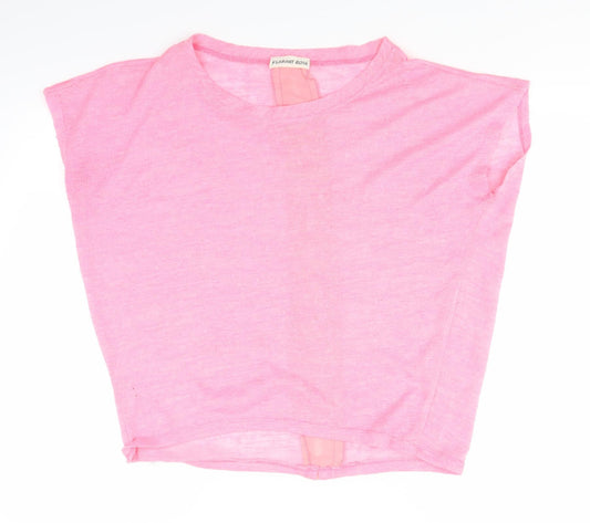 Flamant Rose Womens Pink   Basic T-Shirt Size L