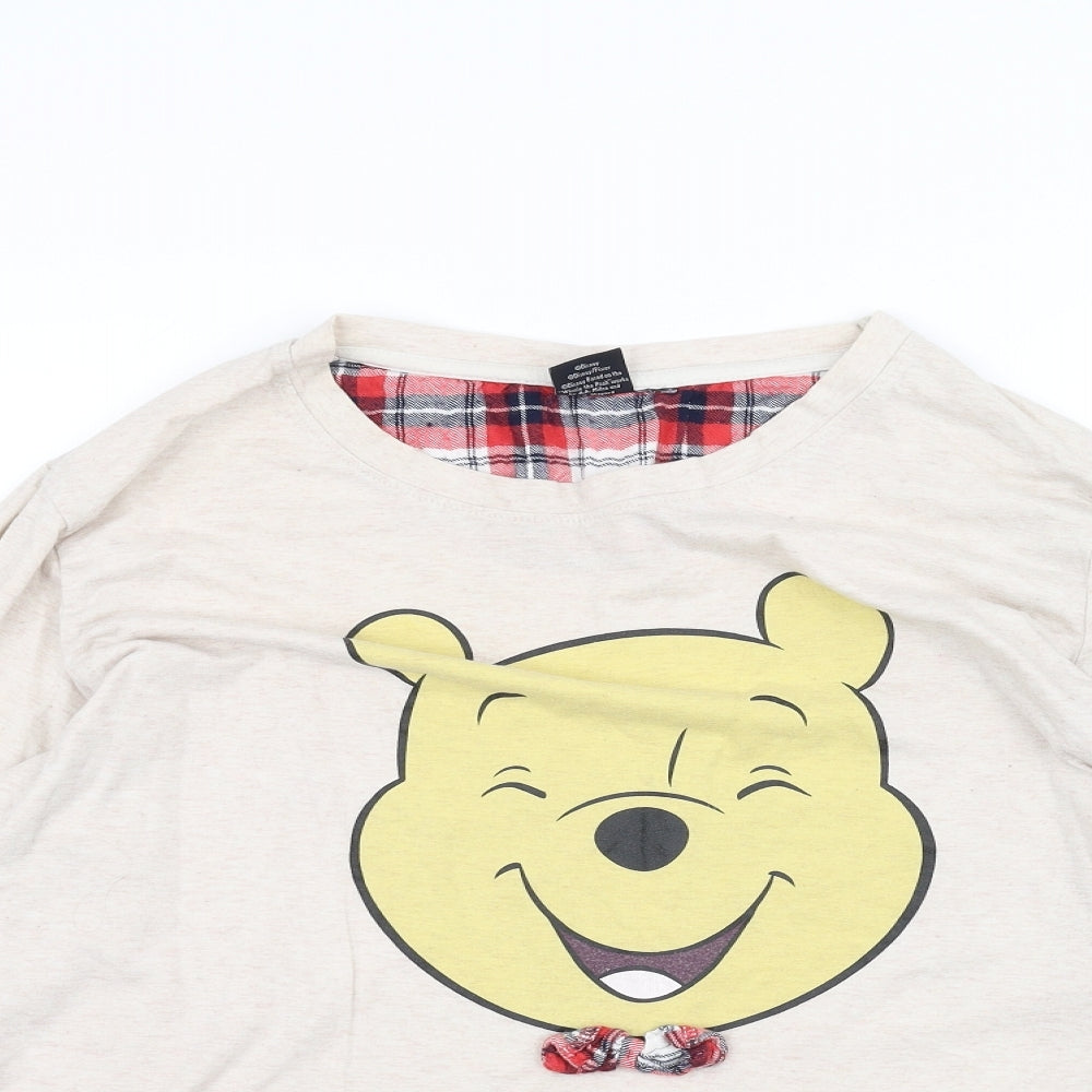 Love To Lounge Womens White   Basic T-Shirt Size XL  - Winnie the Pooh