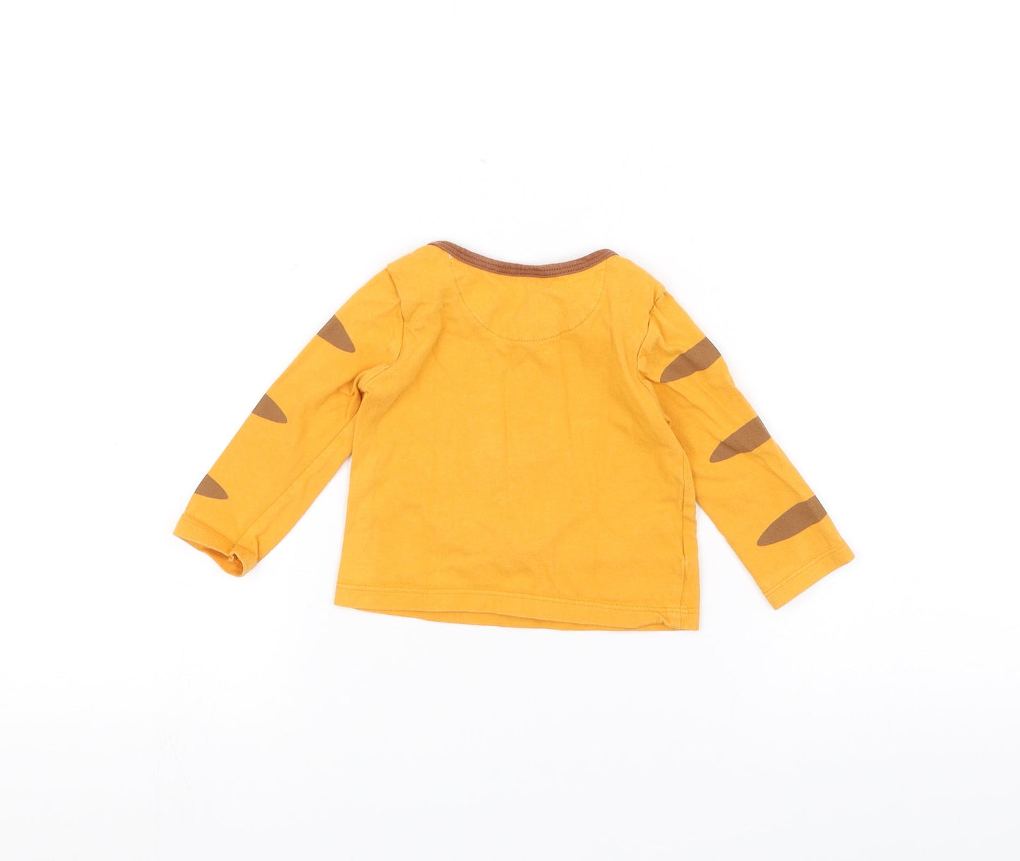 Disney Baby Orange   Basic T-Shirt Size 3-6 Months  - Disney