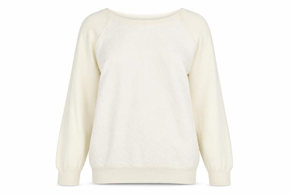Dorothy Perkins Womens White   Pullover Jumper Size 14