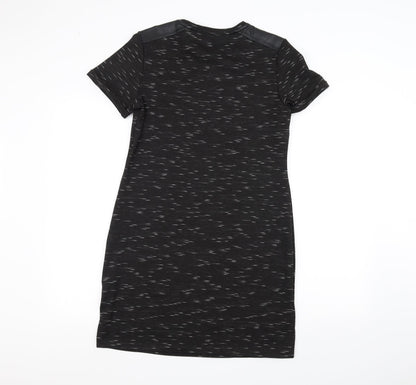 Back view of New Look women’s black jumper, size UK 8
